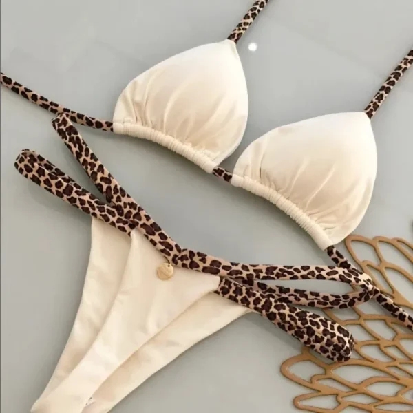New Bikini Women Sexy Brazil Swimsuit Beach Vacation Swimwear - Image 3