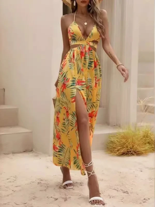 Boho Bareback Maxi Dress - Image 2