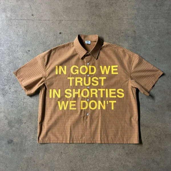 Men Women Streetwear Unisex Boxy Casual T-shirt - Image 4