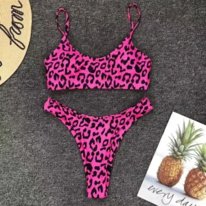 New Sexy Bikini Solid Swimsuit Low Swimwear