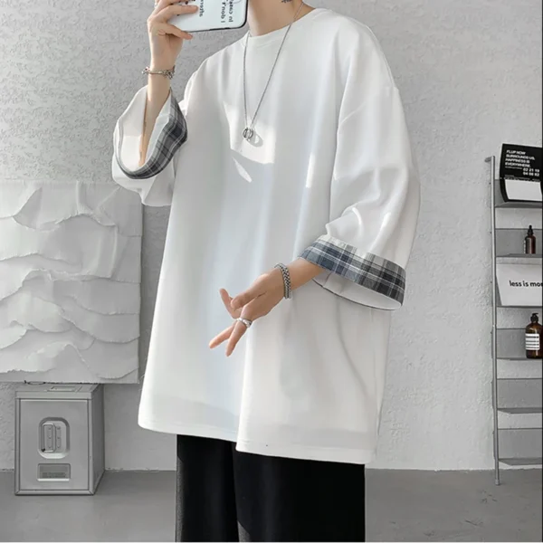 men t shirts Summer Men's T-shirts Korean Style