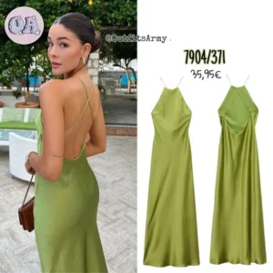 Summer Tanksilk-Satin Sleeveless Western Style Dress