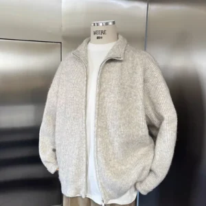 Autumn Cardigan Men's Knitwear Korean Clothes Mens