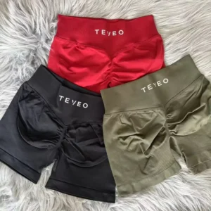 Shorts Seamless Gym Shorts Booty Hight Stretch Running Shorts