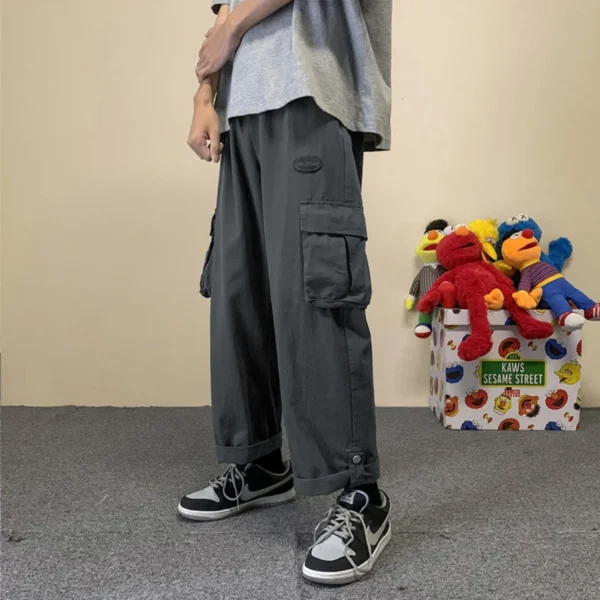 Men's Cargo Pants Sweat pant Breathable Pocket - Image 3