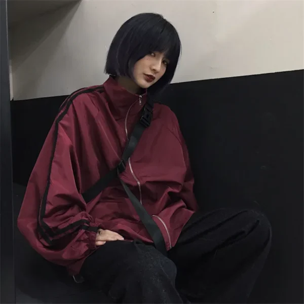 New Women Casual Fashionable Vintage Long Sleeve - Image 4