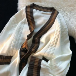 Men Trendy Contrast Color Japanese Style Vintage Single