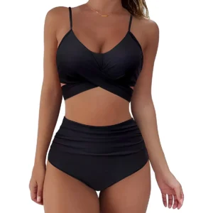 Women's High Waisted Bikini Sets Two Piece Swimsuits