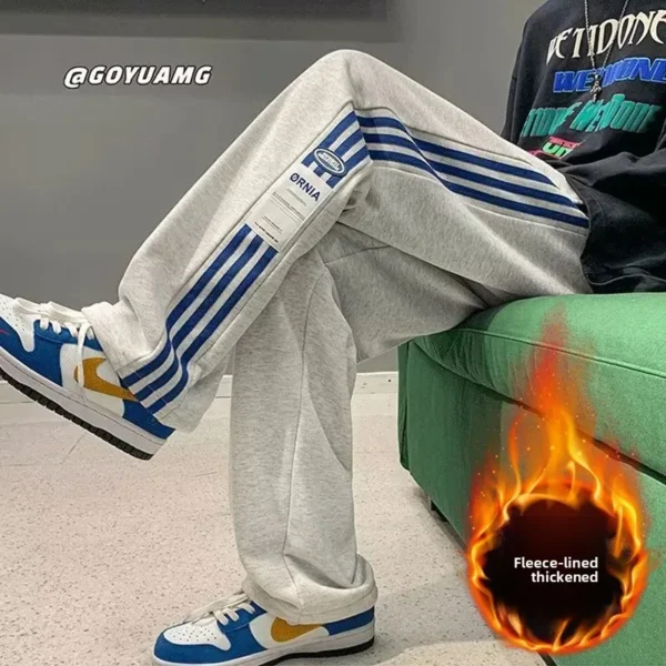 Men's Straight Leg Sweatpants Versatile Sports - Image 3