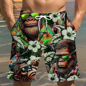 Anime Casual Shorts Manga Cartoon Sports Gym Shorts