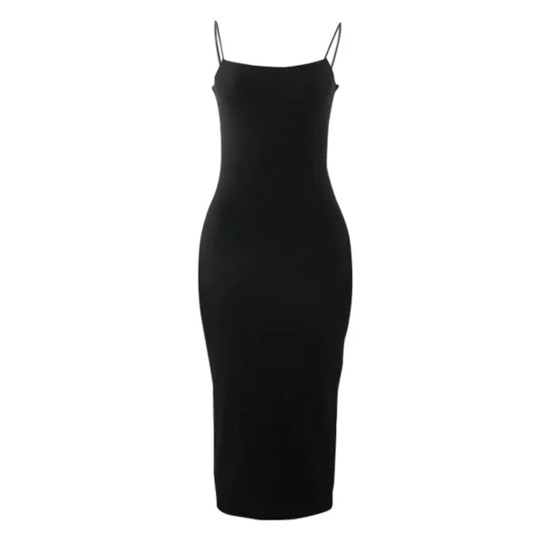 Summer Bodycon Dress – Spaghetti Strap - Image 4