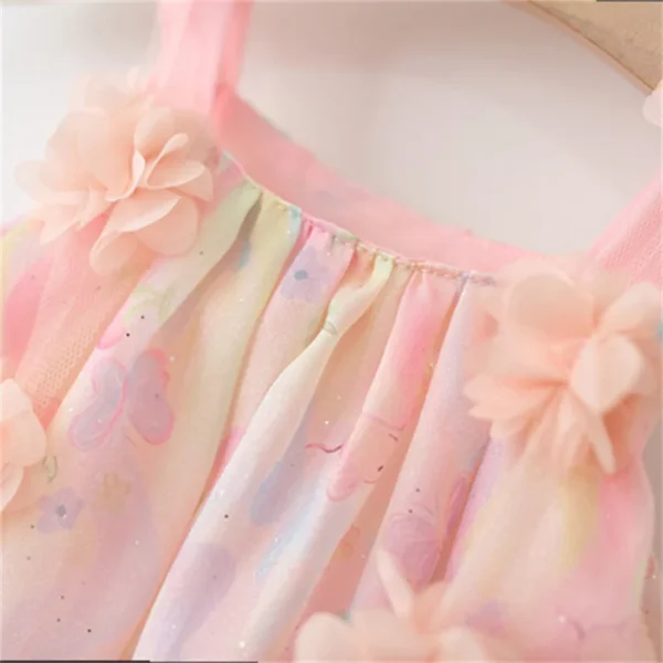 Baby Girl Dress Flower Children clothes - Image 2