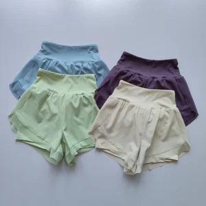 Women's Sports Shorts Mesh 2 In 1  Yoga Shorts Fitness Shorts