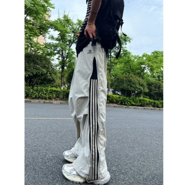 American Style Casual Trousers Sweatpants Loose Fit Casual Pants - Image 5