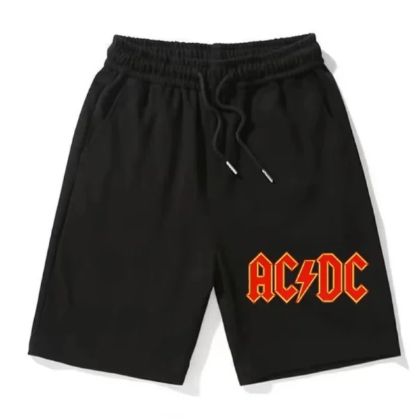 ACDC Band Heavy Metal Rock Peripheral Shorts Men's