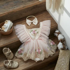 Baby Girl Romper Newborn Infant Jumpsuit