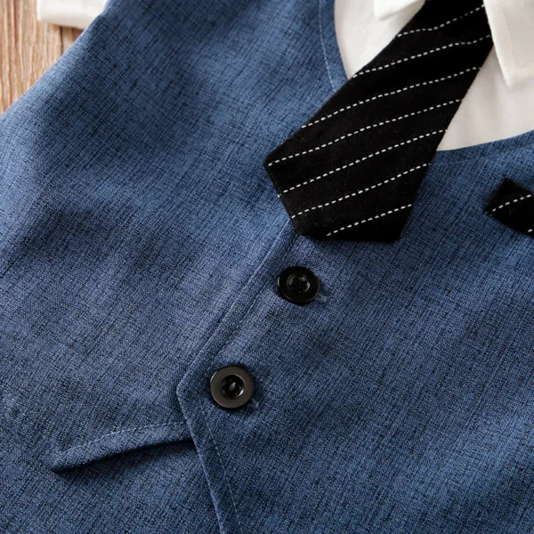 Boys And Girls Gentleman Style Handsome Formal - Image 4