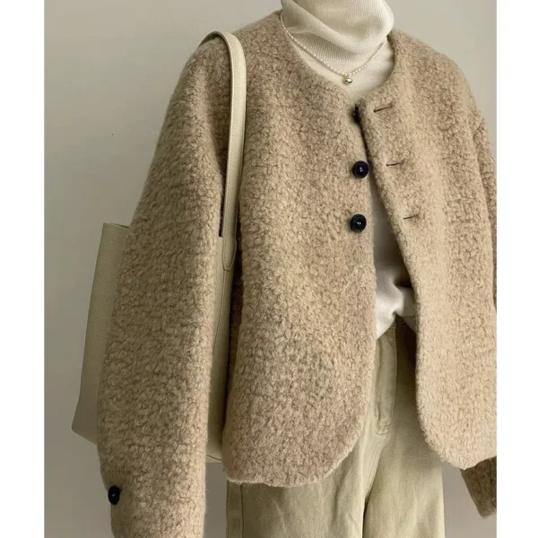 Korean Style Women's Cropped Jacket Spring