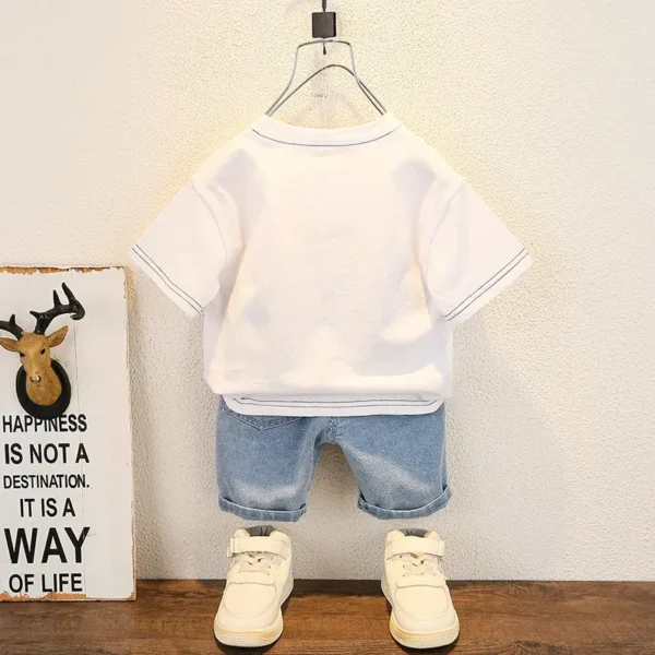 New Summer Baby Boy Kids Clothes Children Clothing - Image 3