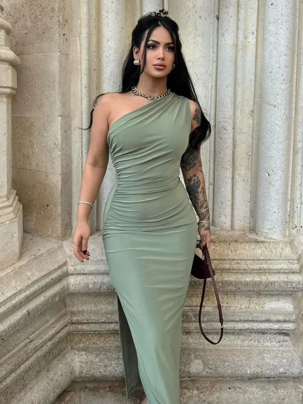 Sexy Sleeveless Backless Maxi Dress