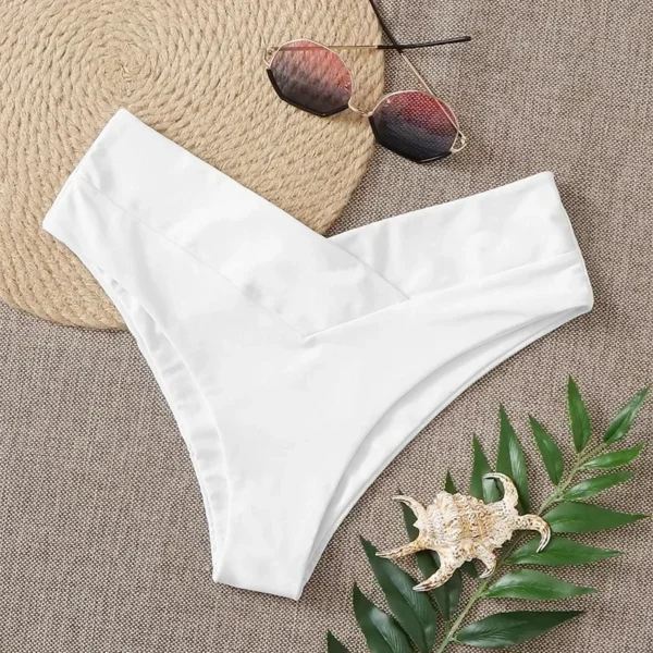 Women's Bikini Thong Bottom Brazilian Semi Swimwear Beachwear - Image 3