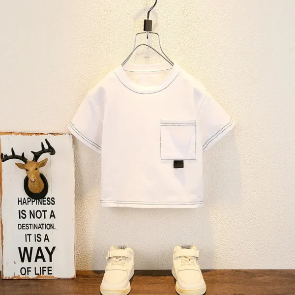 New Summer Baby Boy Kids Clothes Children Clothing - Image 5
