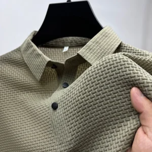 1pcs Summer Men Mesh Ice Silk T-shirt Men's Short-sleeved