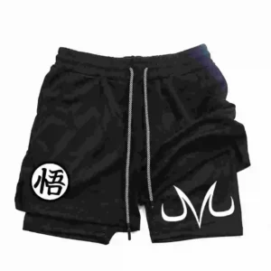 Men's and Women's Anime Gym Pants Comic Print Fitness