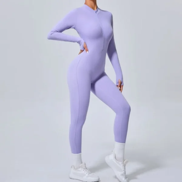 For Women Sports Jumpsuits Sets Fitness bodysuit Pants - Image 4