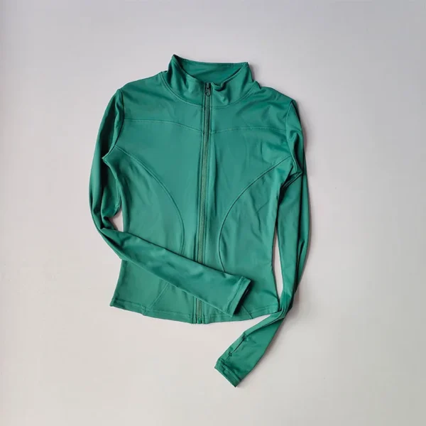 Outdoor Sports Long Sleeved Women Slim Yoga Clothes - Image 3
