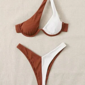 Sexy Bikinis Swimsuits Cut Out Women's Swimwear