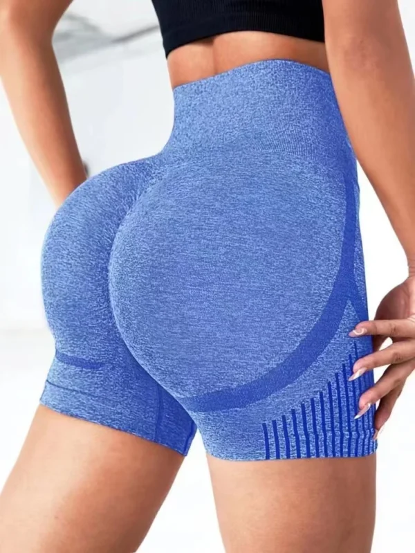 Women Yoga Shorts Women High Waist Workout Shorts - Image 3