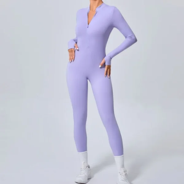 For Women Sports Jumpsuits Sets Fitness bodysuit Pants - Image 2
