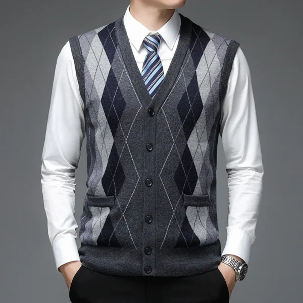 Autumn/Winter 2024 Wool Single Breasted Plaid Fit - Image 6