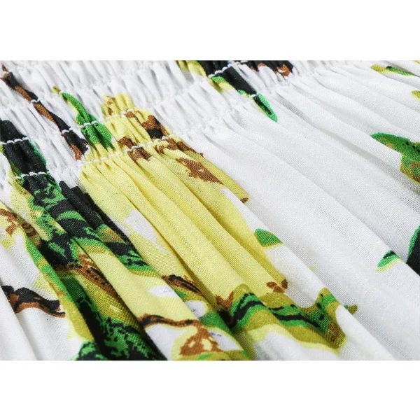 Summer Bohemian Mother Daughter Beach Dress Children's Clothing - Image 6