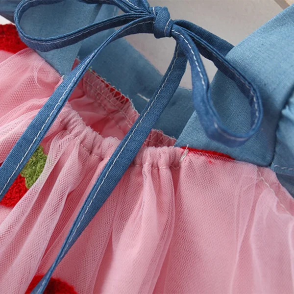 Girls Fantasy Short Dress Baby Pajamas Cool Breathable - Image 4