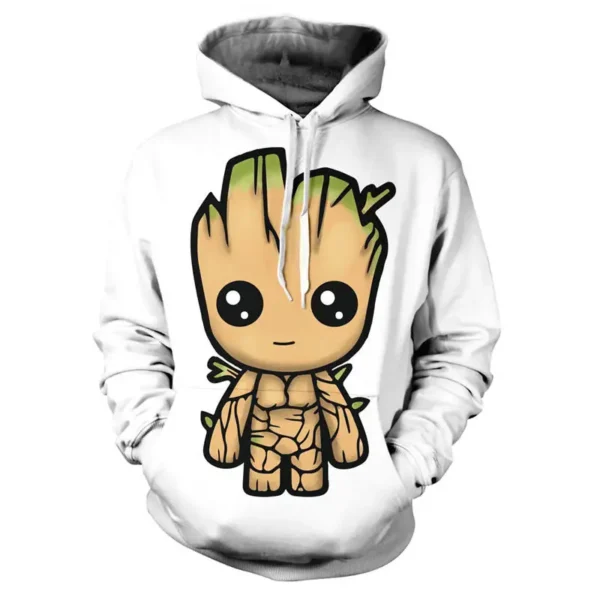Groot 3D Print unisex Fashion Oversized Hoodie