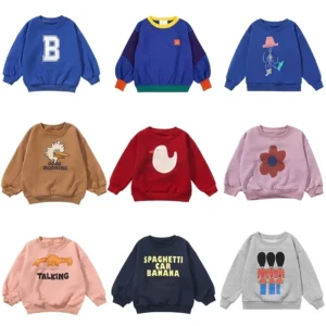 Children's Hoodie Cartoon Print Unisex Sweatshirt