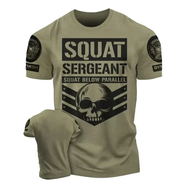 3d Men's Printed Training T-Shirt,Fun Gym Short Sleeved
