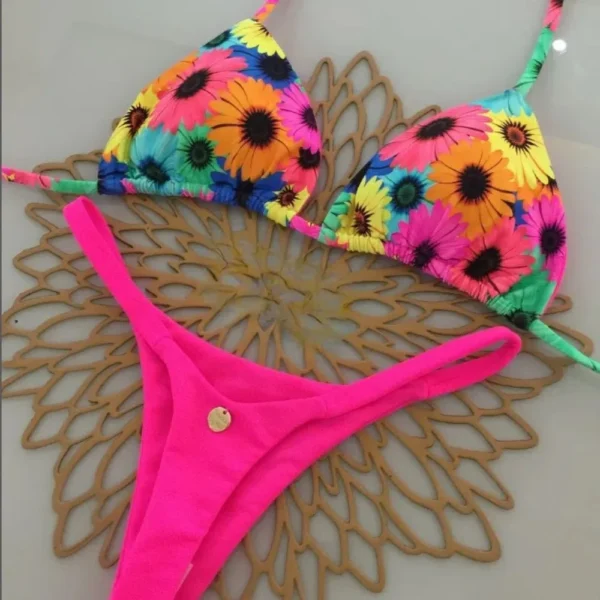 New Bikini Women Sexy Brazil Swimsuit Beach Vacation Swimwear - Image 5