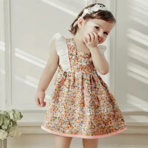 Baby Girl Clothes Summer Baby Girl Floral Full Print