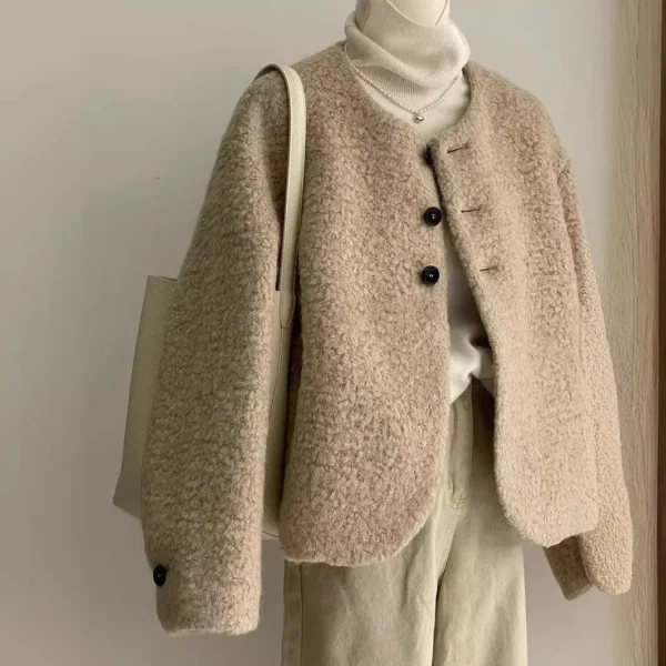 Korean Style Women's Cropped Jacket Spring - Image 3