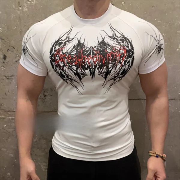 Men's Sports Quick-drying Breathable T-shirt Short-sleeved