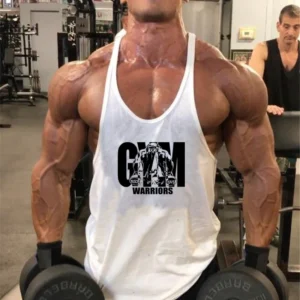 Gym Bodybuilding Tank Tops Fashion Y-back