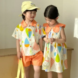 Brother and Sister Clothes 2025 Hot Sale