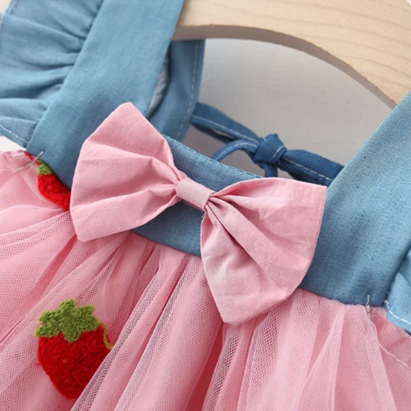 Girls Fantasy Short Dress Baby Pajamas Cool Breathable - Image 3