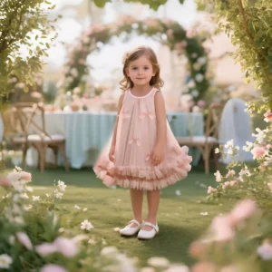 Birthday Dress Baby Girl Summer New Sleeveless