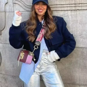 SLTNX Jackets for Women Chic Pockets Design