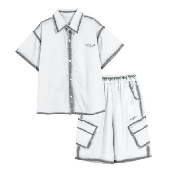 Boy's Summer Dress New Trendy Kids Clothes - Image 5