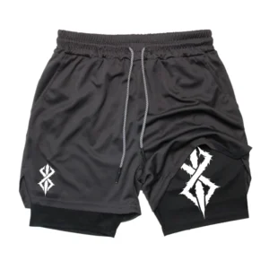 Summer Shorts for Men Shorts Print with Phone Pocket